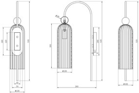 Επιτοίχιο Φωτιστικό Maytoni Antic-Leuko