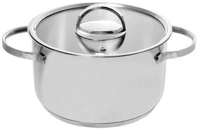 Κατσαρόλα Βαθιά Superior 60.000.26 Φ26x15cm 7,8Lt Inox Cryspo Trio 26cm Stainless Steel