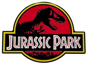 Μεταλλική πινακίδα Jurrasic Park - Logo