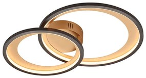 Φωτιστικό Οροφής - Πλαφονιέρα Led Granada 673810232 59x43 Black Trio Lighting Metal