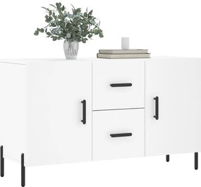 vidaXL Ντουλάπι Λευκό 100 x 36 x60 εκ. Επεξεργασμένο Ξύλο