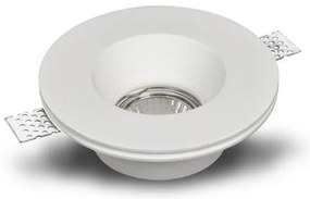 Σποτ χωνευτό γύψινο λευκό στρογγυλό MC-9130 Sun Light-MC-9130-Λευκό MC-9130
