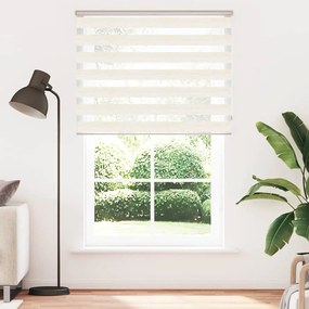 vidaXL Στόρι Ζέβρα Μάρμαρο Μπεζ 145x230 εκ. Πλάτος Υφάσματος 140,9 εκ. Πολυεστέρας