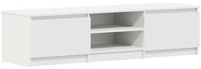 vidaXL Έπιπλο Τηλεόρασης Λευκό 140 x 40 x 35,5 εκ. από Επεξ. Ξύλο