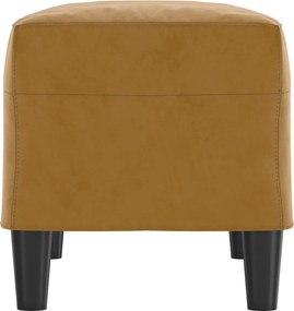 vidaXL Πάγκος Καφέ 70 x 35 x 41 εκ. Βελούδινος