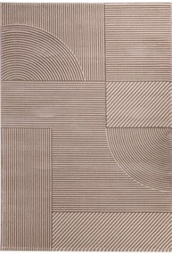 Σετ Χαλιά Κρεβατοκάμαρας 3Τμχ. Organic 591 Dark Beige Royal Carpet ΣΕΤ (2 70x140 &amp; 70x200) Polypropyl-Polyester