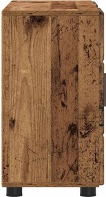 vidaXL Πλαϊνό γραφείο FLORIN 88,5 x 30,5 x 55,5 εκ Παλιό ξύλο