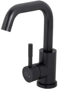 Μπαταρία Νιπτήρος Rota-U 38-3124 Ss304 Black Gloria Metal