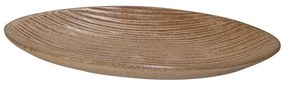 Διακοσμητική Πιατέλα Fylliana 003-123-077 26,5x14x4,2cm Brown κεραμικο