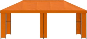 vidaXL Κήπος Γκαζebo 6 x 3 m Πορτοκαλί Πολυεστέρας και Χάλυβας 190