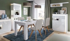 Μπουφές Lynx 3D-Leuko - 157.60Χ42.00Χ89.10cm