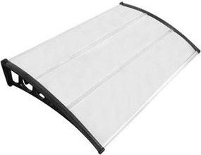 vidaXL Αντιανεμικό Ασημί Πλαστικό