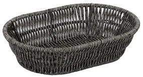 Καλάθι Ψωμιού Οβάλ (22x14x5) Espiel Grey Small KOD209
