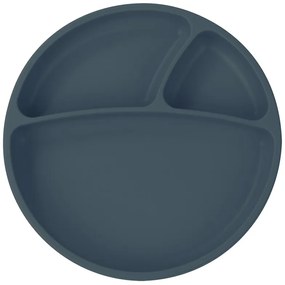 MinikOiOi Πιάτο με Διαχωριστικά Portions, Deep Blue
