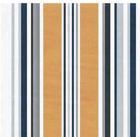vidaXL Τεντόπανο Ανταλλακτικό Ριγέ Πολύχρωμο 6 x 3 μ.