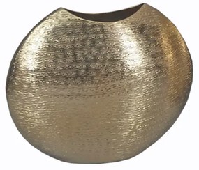 Βάζο Μεταλλικό Χρυσό Art Et Lumiere 27x10,5x25,5εκ. 12003
