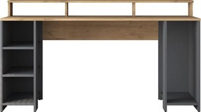 Γραφείο Καρυδιά / Ανθρακί HA110 160x55x89,5