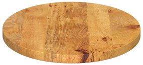 vidaXL Επιφάνεια Τραπεζιού Οβάλ 120x50x3,8 εκ. Μασίφ Ξύλο Μάνγκο