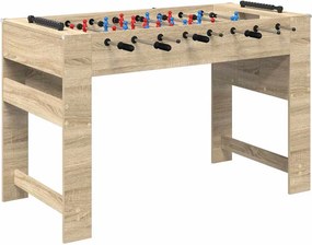 vidaXL Τραπέζι Φουτμπολ Δρύς Sonoma 125 x 60,5 x 80 εκ.