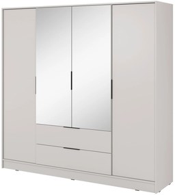 Ντουλάπα Nelly III τετράφυλλη-Cashmere