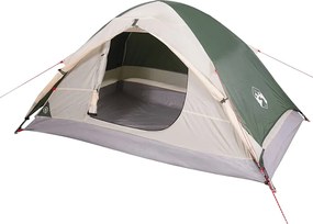 vidaXL Σκηνή Κάμπινγκ 2 Ατόμων Αδιάβροχη Πράσινη