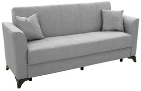 Καναπές - Κρεβάτι Τριθέσιος Asma 213-000007 217x76x85cm Grey