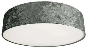 Φωτιστικό Οροφής - Πλαφονιέρα Croco IV 8956 Grey Nowodvorski Metal, Fabric