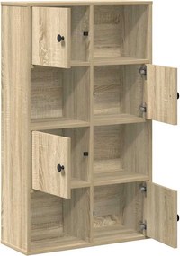 vidaXL Βιβλιοθήκη Sonoma Δρυς 60x24x101,5 εκ. από Επεξεργασμένο Ξύλο