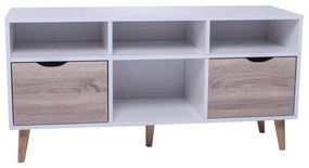 ΕΠΙΠΛΟ ΤΒ15 WHITE/S.OAK 117Χ39X53εκ. 117Χ39X53εκ.