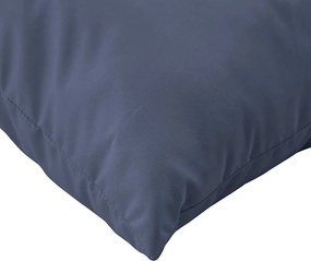 vidaXL Μαξιλάρια Παλέτας 2 τεμ. Ναυτικό Μπλε Υφασμάτινα