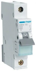 Αυτόματη Ασφάλεια B 6Ka 1x32Α MBN132 Hager MBN132