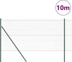 vidaXL Στύλος Περιφράξεων Πράσινο 10 x 1,2 μ (36 χιλ σκάφη)
