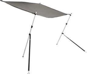 vidaXL Επέκταση Σκιάστρου Σχήμα Τ Ανθρακί 170x208x(115-183) εκ.