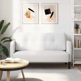 vidaXL Μαξιλάρι Πλάτης Λευκό 120 x 24 x 50 εκ ύφασμα