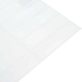 vidaXL Ορθογώνιο Πλακάκι 20 τεμ. Λευκό 29 x 23 x 0,08 εκ