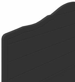 vidaXL Κεφαλάρι Μαύρη Οξυά 75 cm Επεξεργασμένο ξύλο