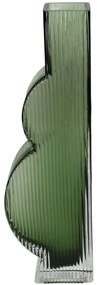 Βάζο ArteLibre Πράσινο Γυαλί 10x5x34.5cm