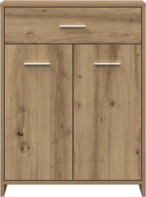 vidaXL Ντουλάπι Μπάνιου Αρτισιανή Δρυς 60x33x80 εκ. Επεξ. Ξύλο