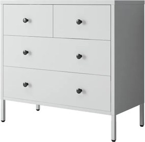 Συρταριέρα μεταλλική Nextdeco με 4 συρτάρια Υ82x83x40εκ.