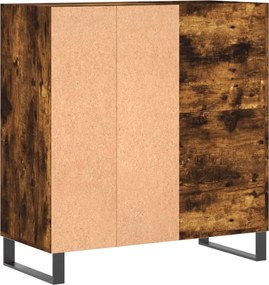 vidaXL Δισκοθήκη Καπνιστή Δρυς 84,5 x 38 x 89 εκ. από Επεξεργ. Ξύλο