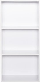 ΡΑΦΙΕΡΑ ΤΟΙΧΟΥ CUBICON HM9941.01 ΛΕΥΚΗ ΜΕΛΑΜΙΝΗ 38,5x23,5x80Υεκ.
