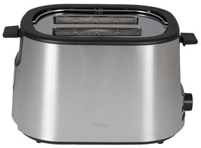 HOMA HT-7070 Φρυγανιέρα 2 Θέσεων 1000W Inox Vigo