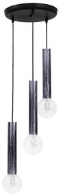 Φωτιστικό Οροφής Τρίφωτο Heronia Minimal 34-0199 Silver