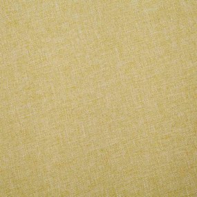 vidaXL Καναπές Διθέσιος Πράσινος Υφασμάτινος