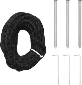 vidaXL Χριστουγεννιάτικο δέντρο LED 861 LED Θερμό Λευκό 478 εκ.