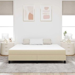 vidaXL Στρώμα Κρεβατιού με στρώμα Φασκόμηλο 180 x 200 cm ύφασμα