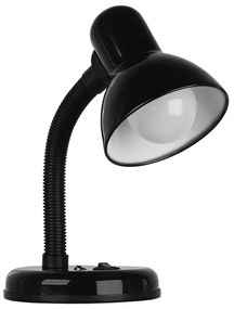 Φωτιστικό Επιτραπέζιο Student 01530 Φ12x32cm 1xE27 Black GloboStar