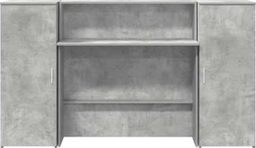 vidaXL Γραφείο υποδοχής 180x50x103,5 εκ. Επεξεργασμένο Ξύλο