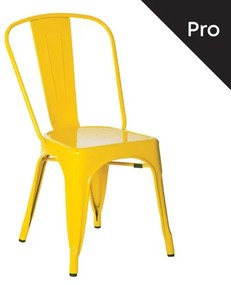 RELIX Καρέκλα-Pro, Μέταλλο Βαφή Κίτρινο  45x51x85cm [-Κίτρινο-] [-Μέταλλο-] Ε5191,9