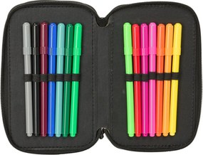 Κασετίνα Nerf Game Μαύρο 12,5 x 19,5 x 5,5 cm 37 Τεμάχια